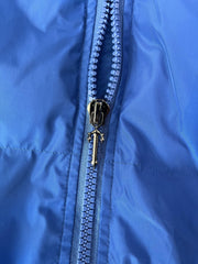 Trapstar Irongate Detachable Hooded Puffer Jacket Blue