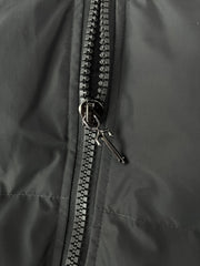 Trapstar Irongate Detachable Hooded Puffer Jacket Grey