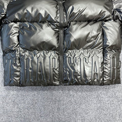 Trapstar Irongate Embossed Puffer Jacket Black