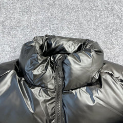 Trapstar Irongate Embossed Puffer Jacket Black