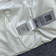 Trapstar Irongate Embossed Puffer Jacket White