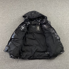 Trapstar Irongate Puffer Jacket Shiny Black
