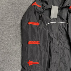 Trapstar Irongate Shell Tracksuit 2.0 Black / Red