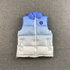 Trapstar Irongate T Badge Gilet Ice Blue Gradient