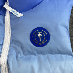 Trapstar Irongate T Badge Gilet Ice Blue Gradient