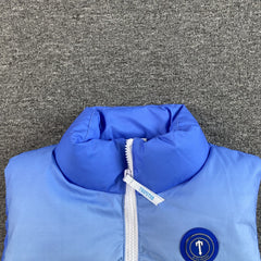 Trapstar Irongate T Badge Gilet Ice Blue Gradient