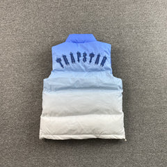 Trapstar Irongate T Badge Gilet Ice Blue Gradient