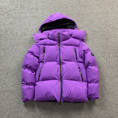 Trapstar x Awful Lot of Cough Syrup Puffer Jacket Purple