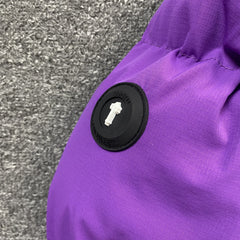 Trapstar x Awful Lot of Cough Syrup Puffer Jacket Purple