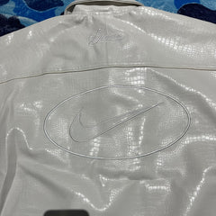 Campera Supreme x Nike Cuero Blanca L