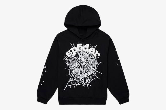 Spider OG Web Hoodie in Black