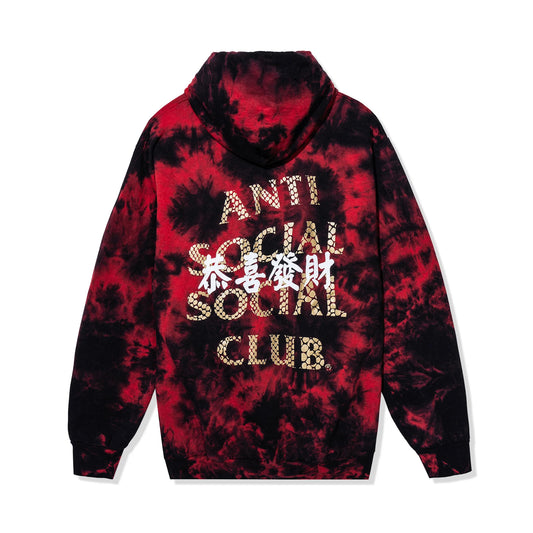 ASSC Calm Hoodie black red
