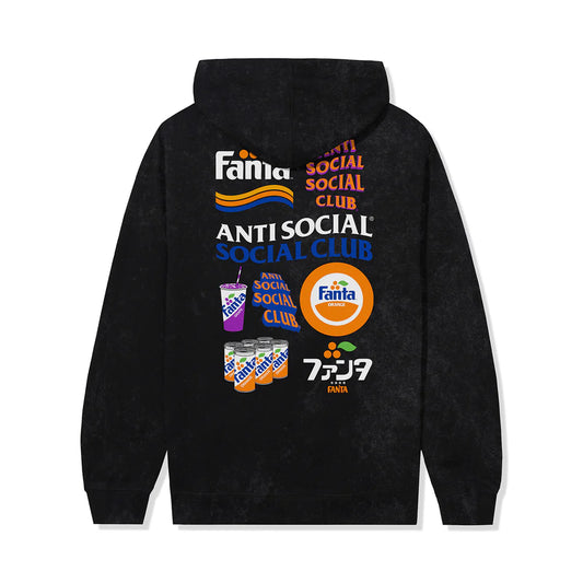 ASSC FANTA POP HOODIE Black back