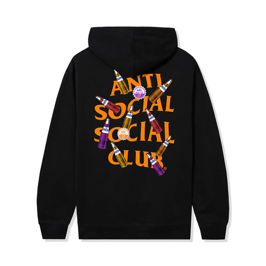 ASSC FANTA THIRSTY HOODIE Black Back