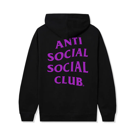 ASSC MIND GAMES HOODIE Black back purple assc