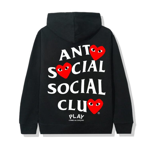 ASSC X COMME des GARCONS Hoodie Black