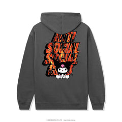 ASSC x Hello Kitty Kuromi Hoodie Charcoal
