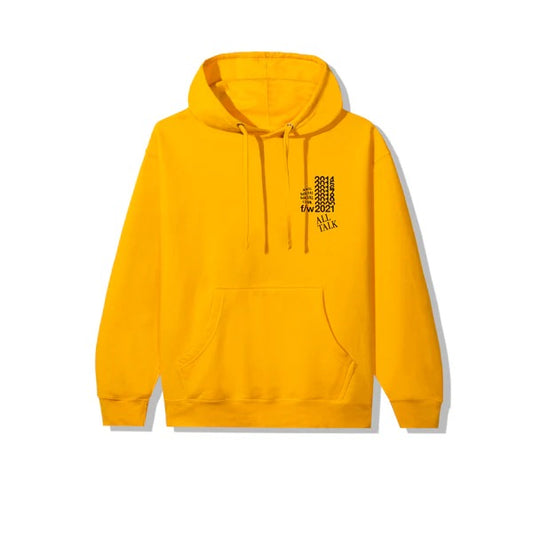 Anti Social  Social Club Feeling Anxious Hoodie – Orange