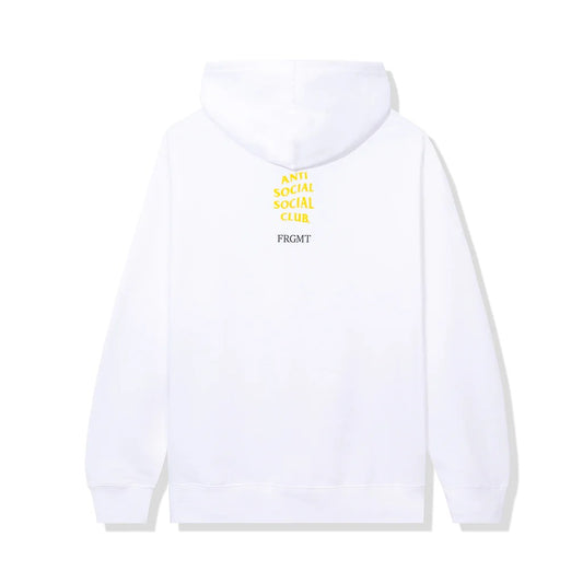 Anti Social Social Club Hoodie Called Interference – White