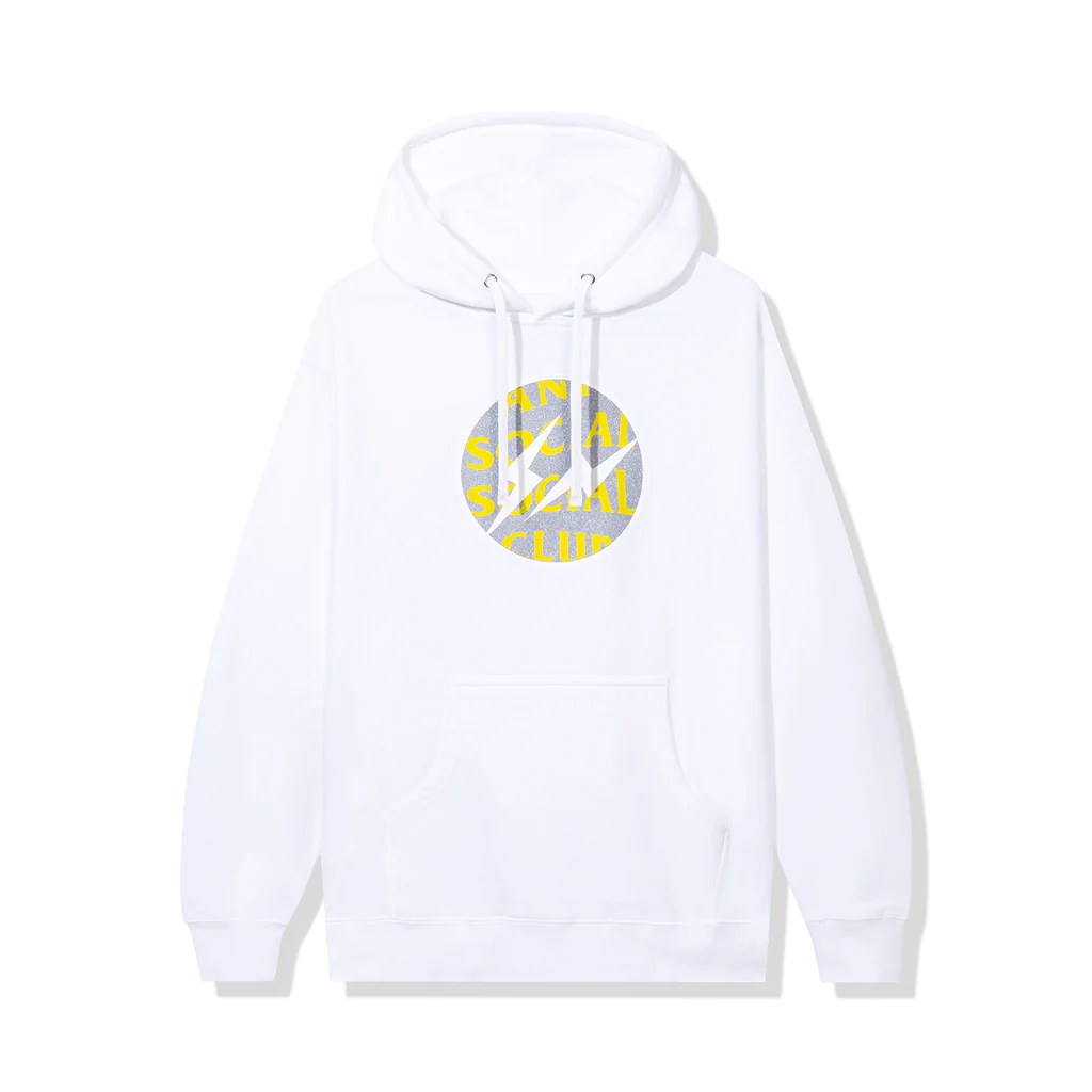Anti Social Social Club Called Interference Hoodie – White