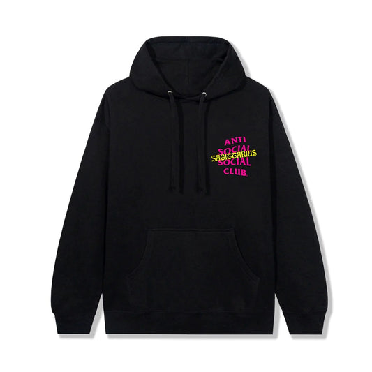 Anti Social Social Club Sag Hoodie – Black