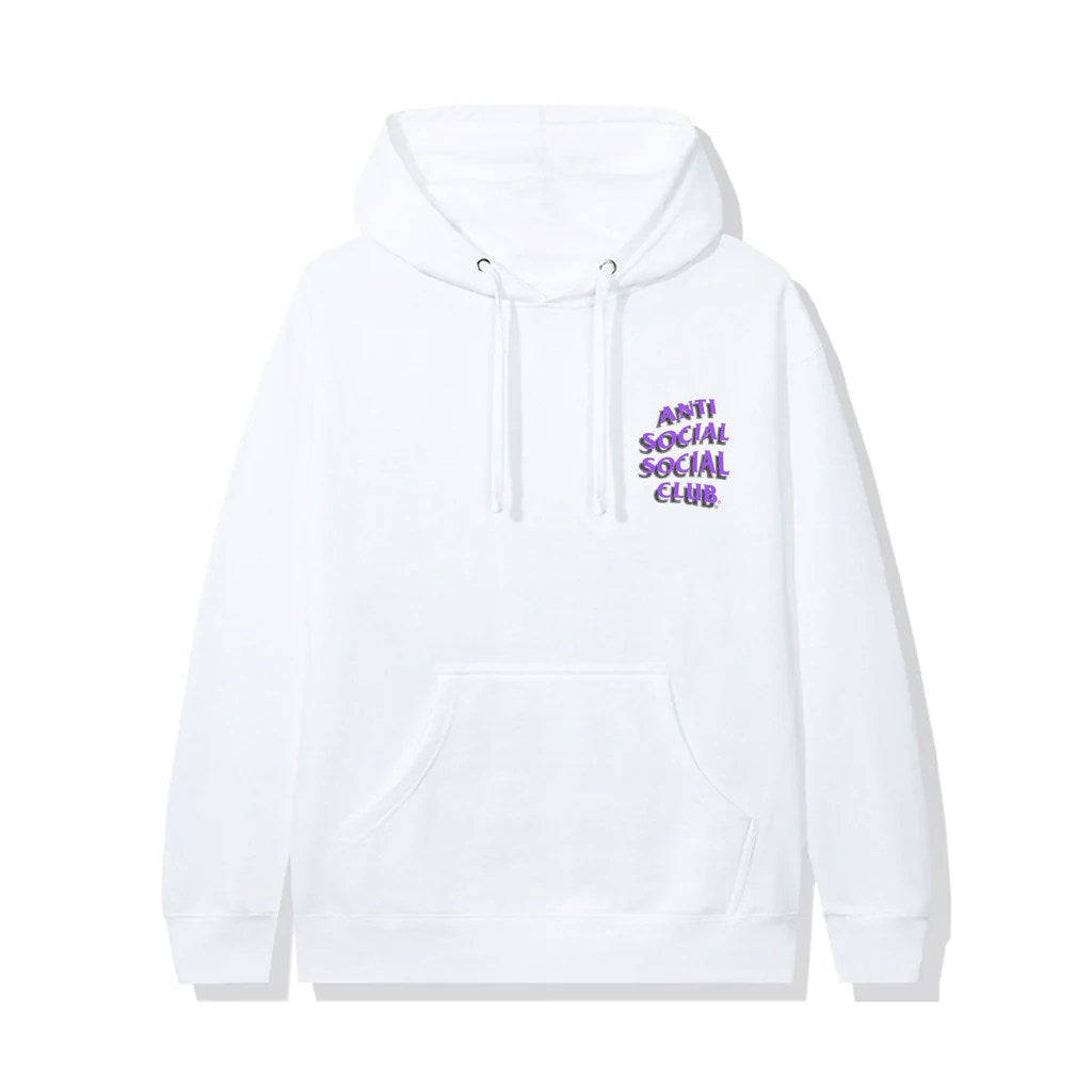 Anti Social Social Club Toned Down Hoodie White