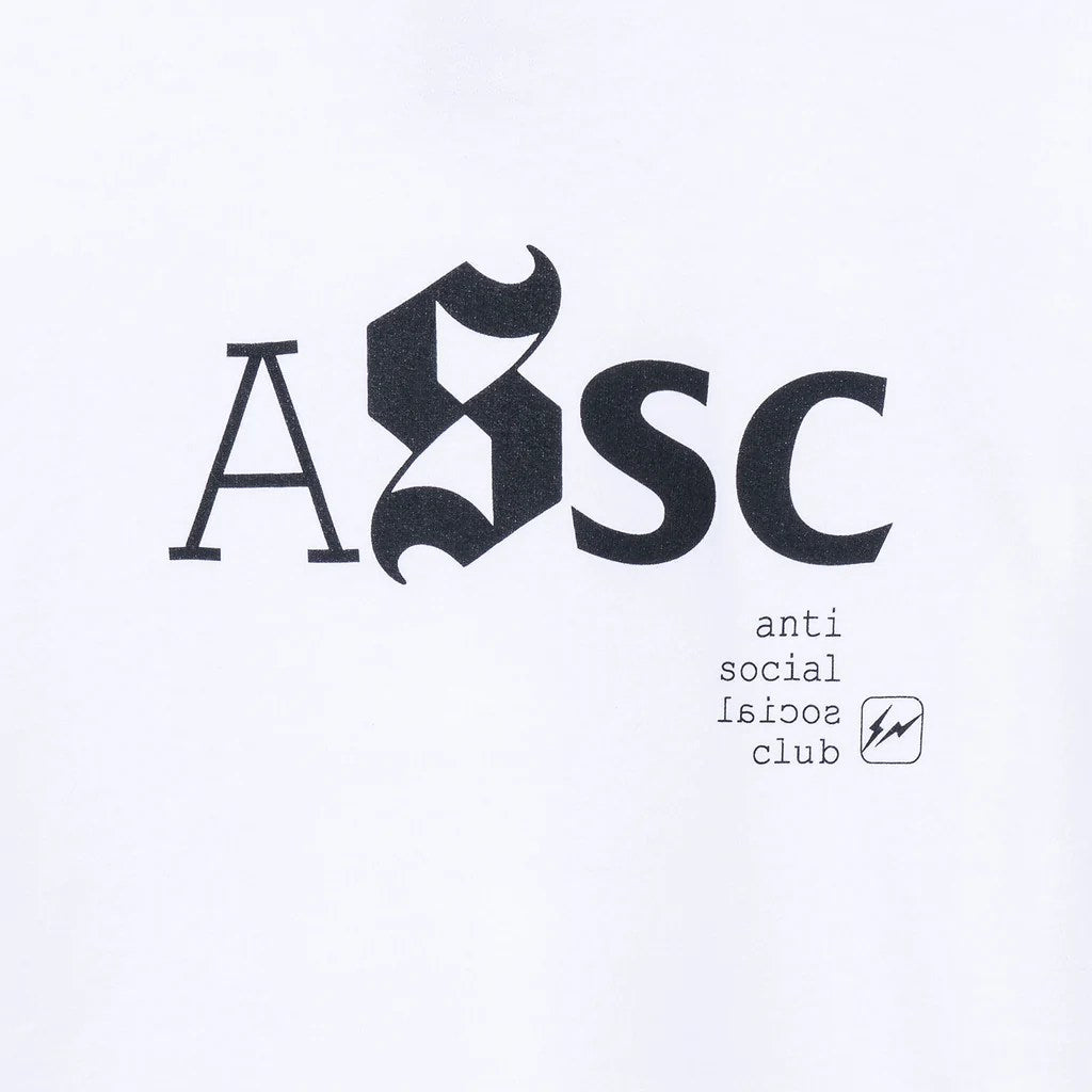 Anti Social Social Club Hoodie Type A – White