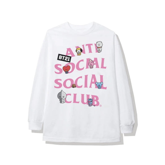 Anti Social Social Club Long Sleeve x BT21 Back Track