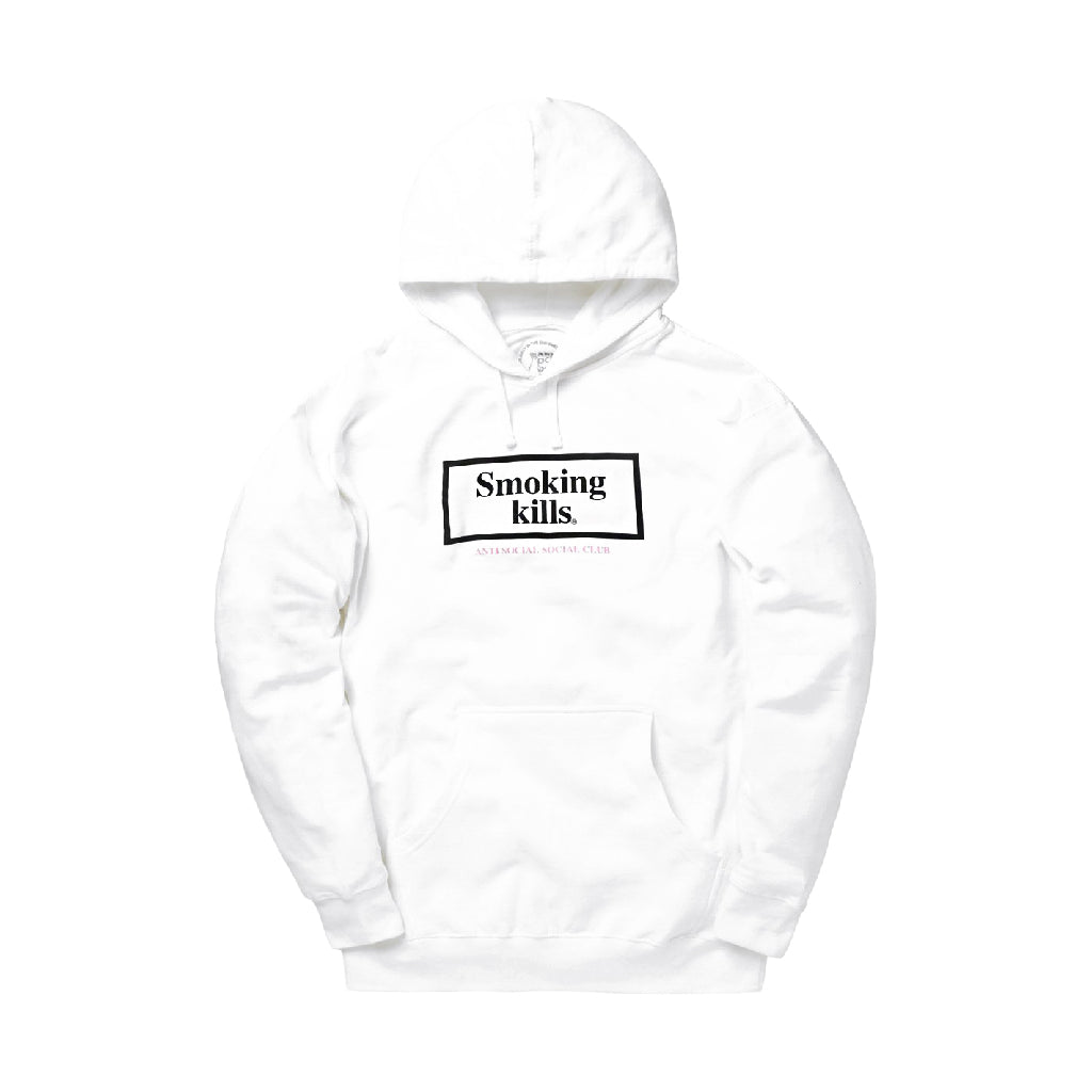 Anti Social Social Club x FR2 Exclusive Biker Girl Hoodie – White