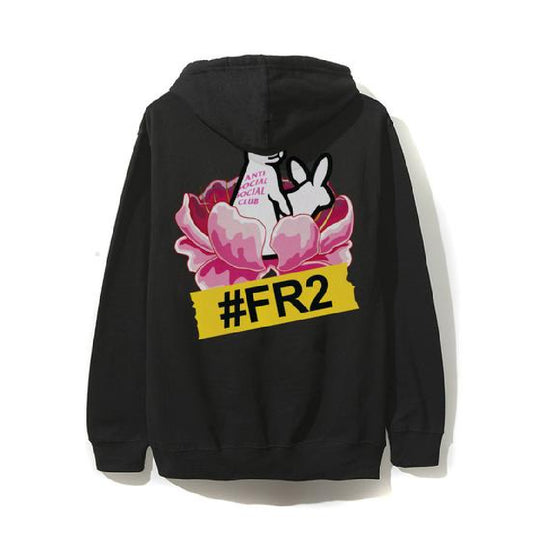 Anti Social Social Club x FR2 Lapin Hoodie – Black