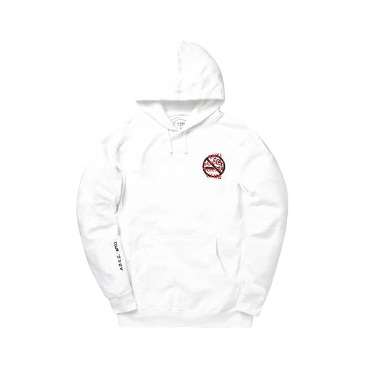 Anti Social Social Club Hoodie x FR2 Smoking Kills – White