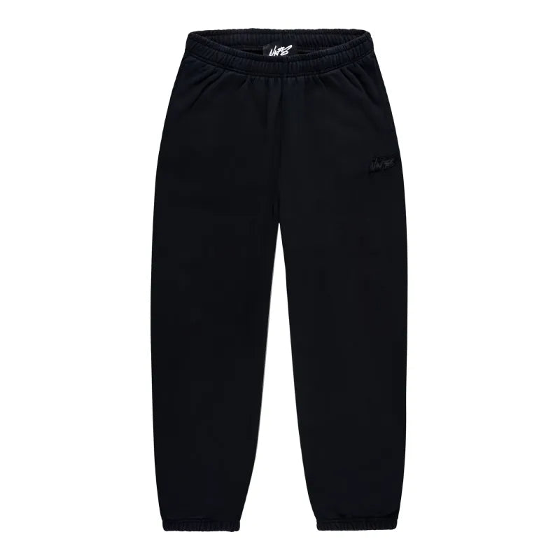 Black Basic NOFS Cuffed Jogger