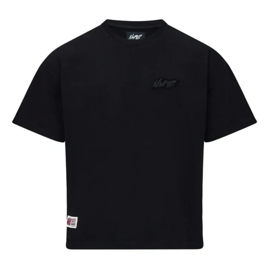 Black NOFS Basic Short Sleeve T-shirt