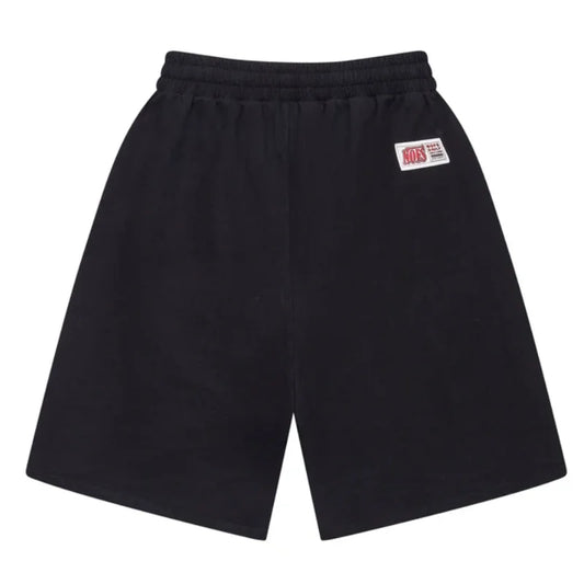 Black NOFS Basic Shorts