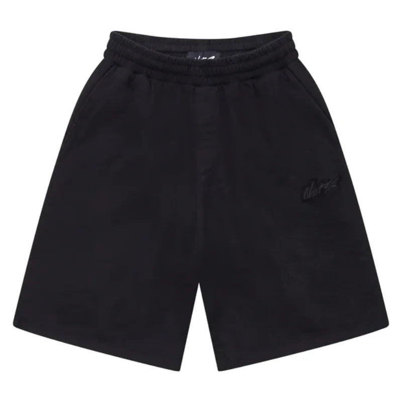 Black NOFS Basic Shorts