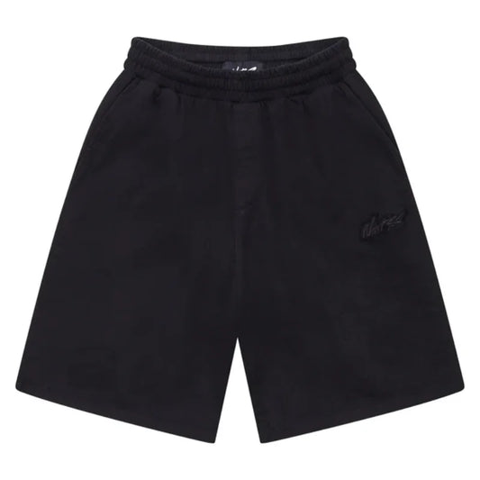 Black NOFS Basic Shorts