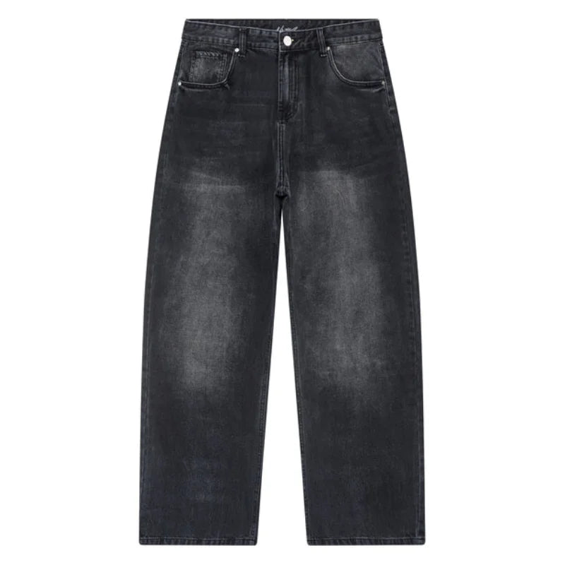 Black NOFS Washed Denim Jean