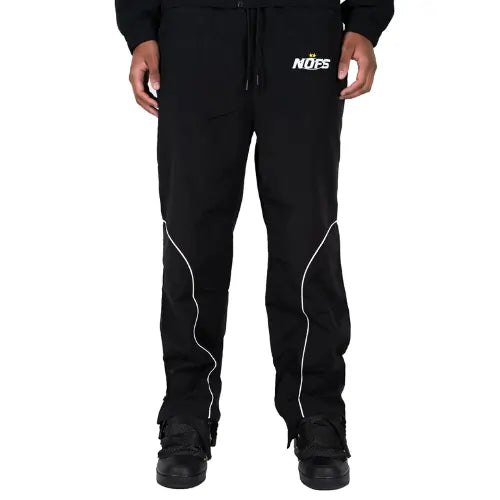 Black Noneofus Nylon Sweatpant