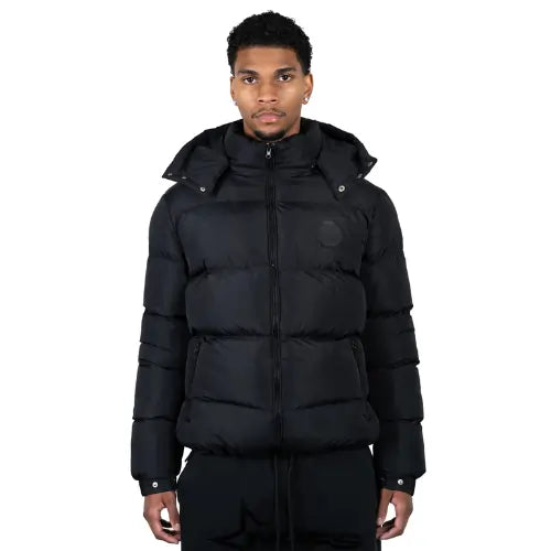 Black Noneofus Puffa Jacket