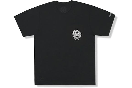 Chrome Hearts Horse Shoe Logo Pocket T-Shirt Black