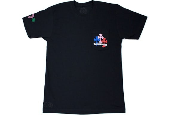 Chrome Hearts Multi Color Cross Cemetery T-shirt