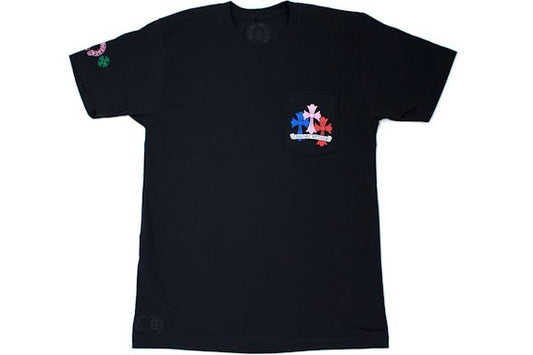 Chrome Hearts Multi Color Cross Cemetery T-shirt