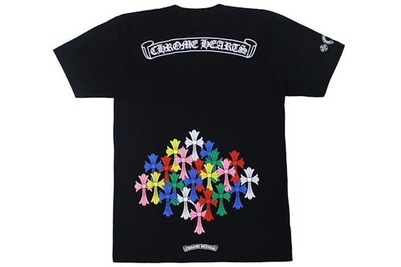 Chrome Hearts Multi Color Cross T-shirt