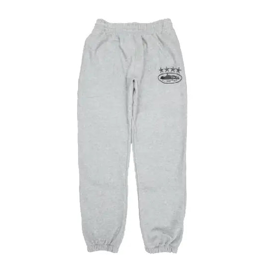 Corteiz 4Starz Alcatraz Sweatpants Gray (2)