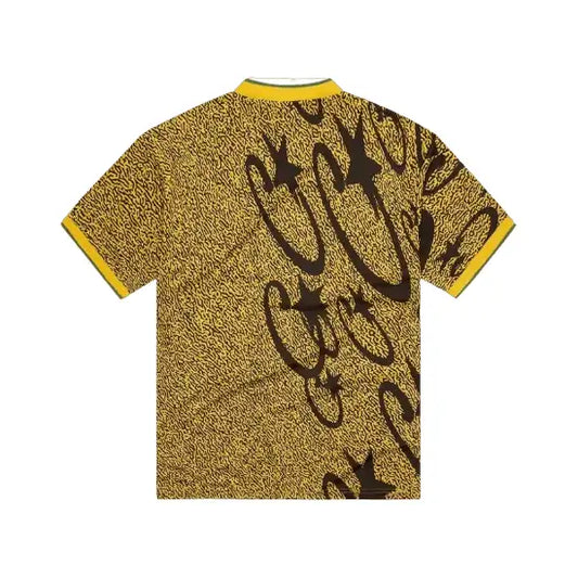 Corteiz Carni Stellations Football T-Shirt Yellow