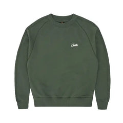 Corteiz HMP V2 Sweatshirt Forest Green (2)