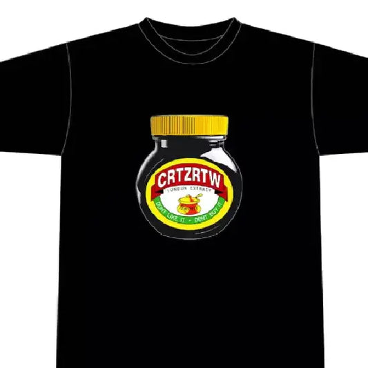Corteiz Marmite T-Shirt Black