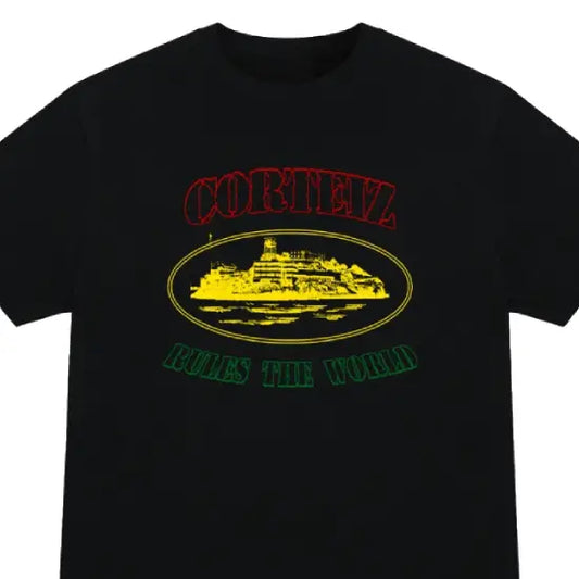Corteiz OG Carni Alcatraz T-Shirt Black