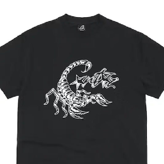 Corteiz Scorpion Allstarz T-Shirt Black