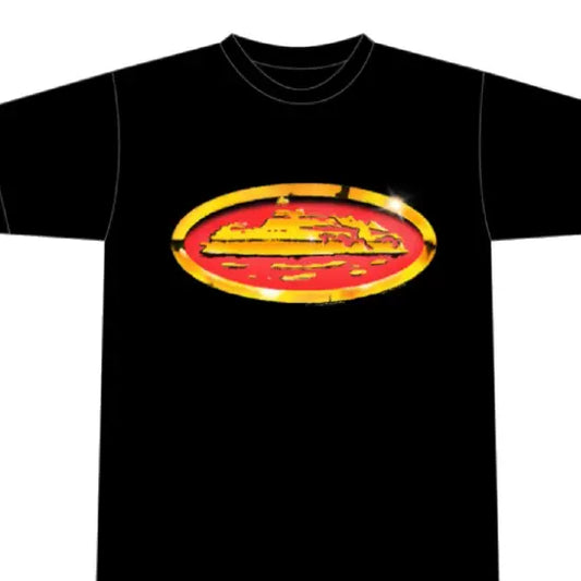 Corteiz Shiny Alcatraz T-Shirt Black